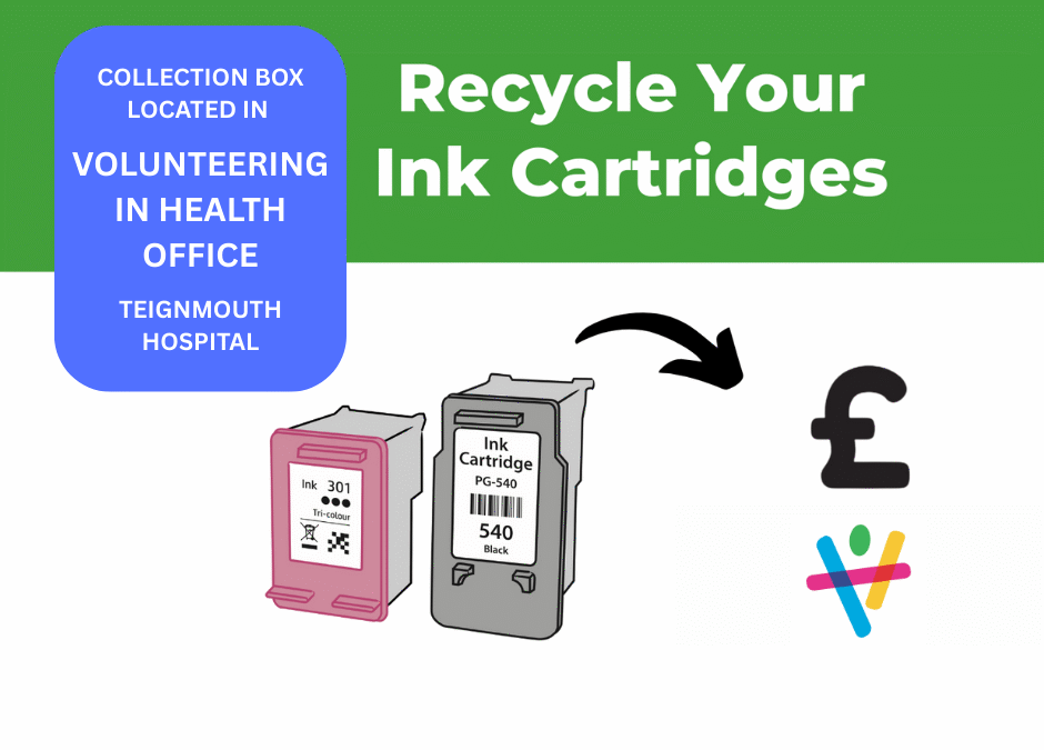Recycle your used ink cartridges!
